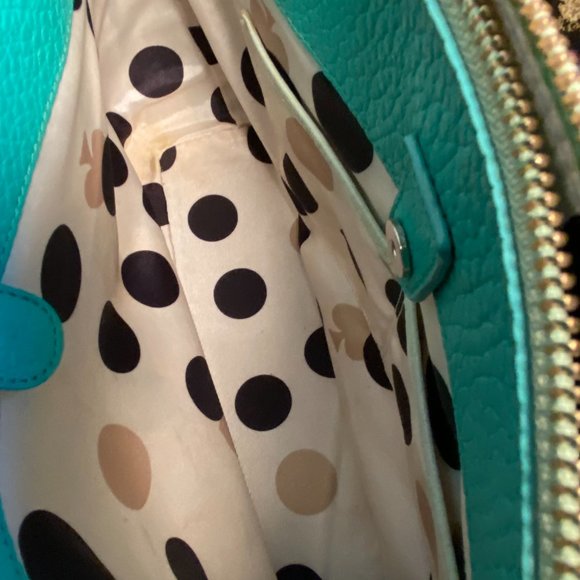 Kate Spade TEAL Grove Court Lainey Handbag - Picture 3 of 7
